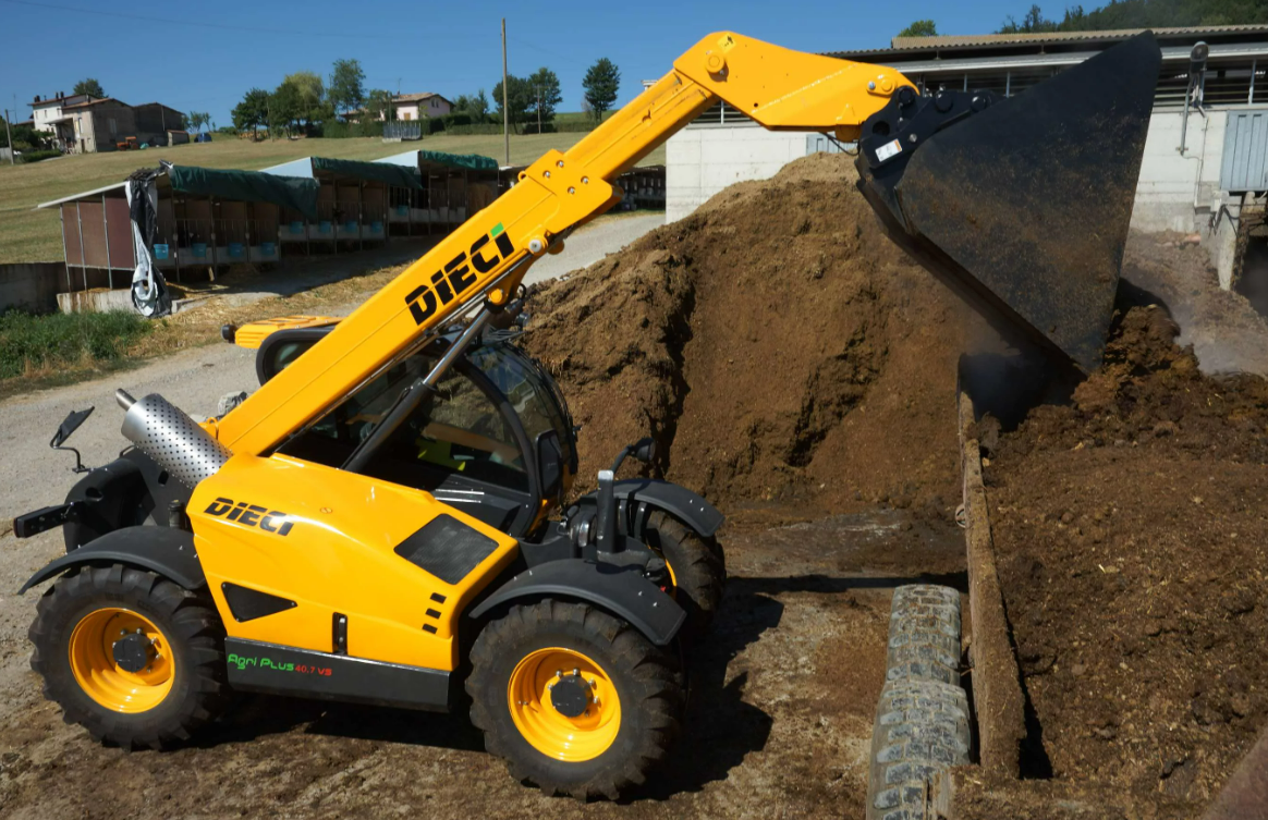 Обзор телескопического фронтального погрузчика Dieci Agri Plus 40.7 PS